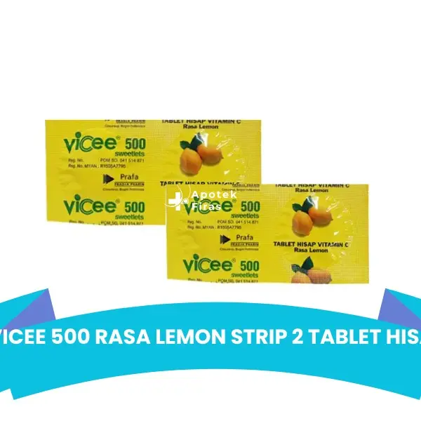 VICEE 500 RASA LEMON STRIP 2 TABLET HISAP