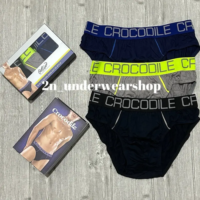 [3 helai] Celana Dalam Pria Crocodile Isi 3 kode 246 0