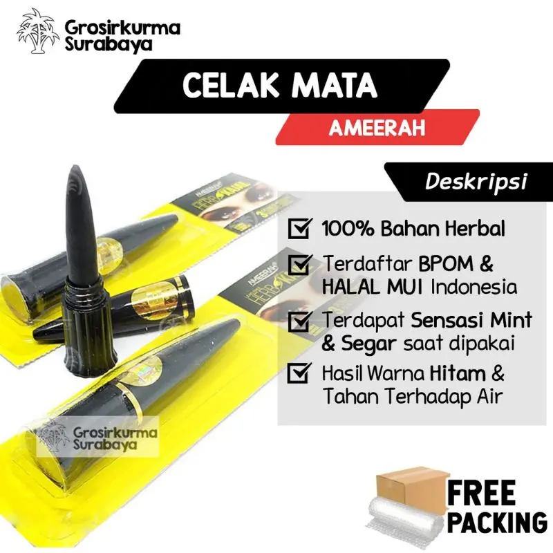 celak mata ameerah kajal/celak sifat mata kajal