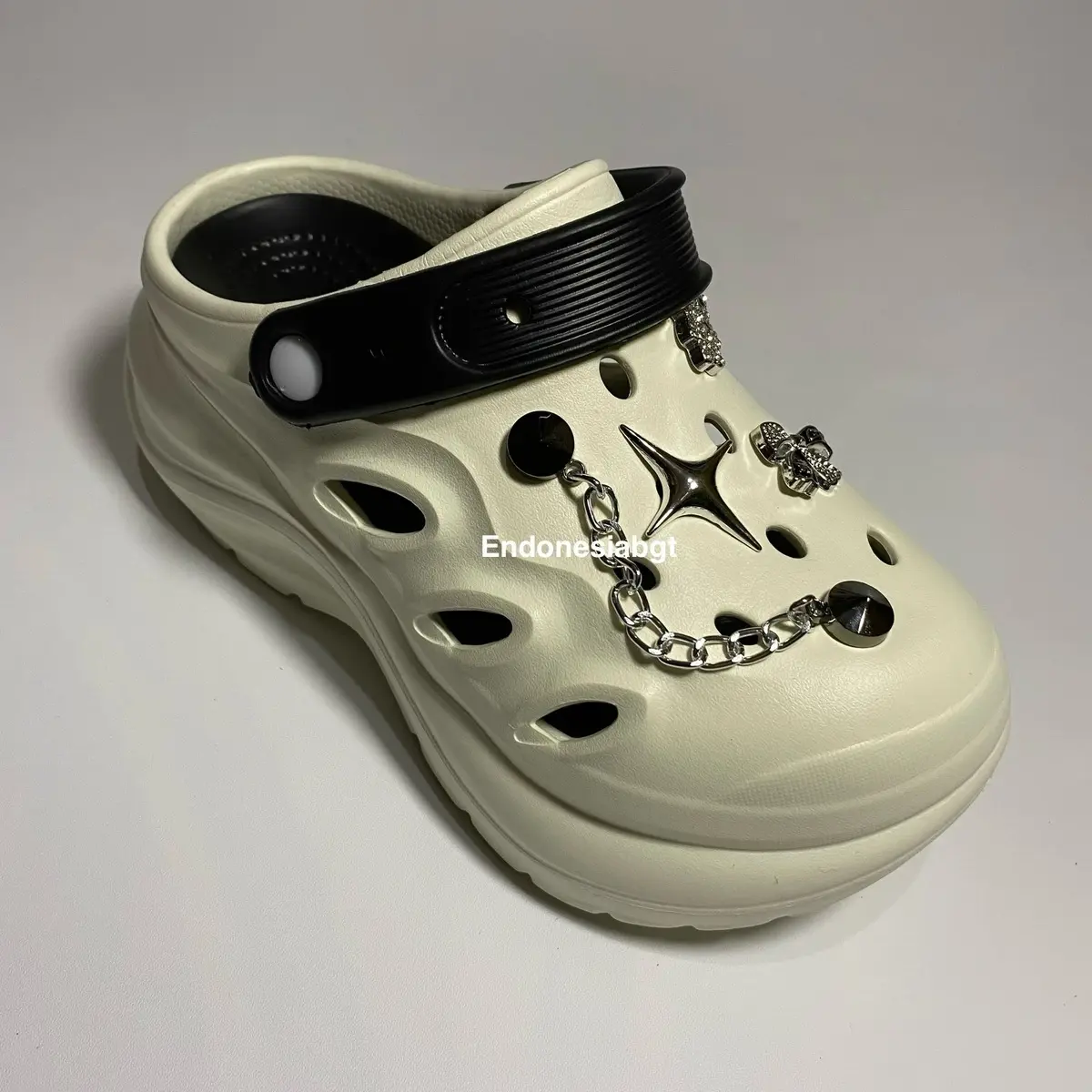 Cloos Sandal Baim Wanita Dewasa Classic Wedges Sendal Clog Anti slip Terbaru