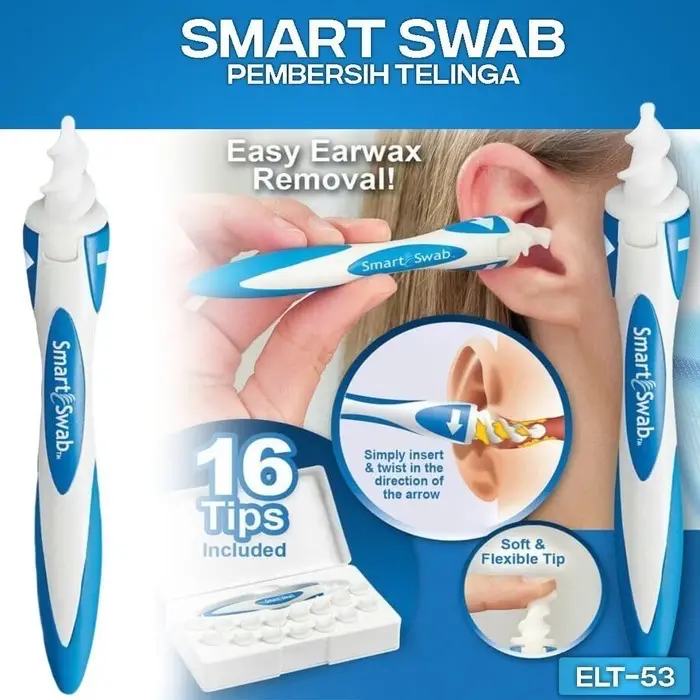 Korek Kuping Pembersih Telinga Smart Swab Ear Kotoran