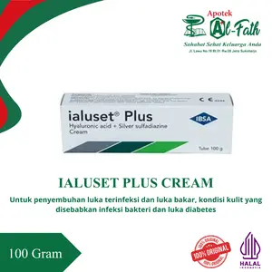 Ialuset Plus Cream 100 gram Salep Luka Bakar