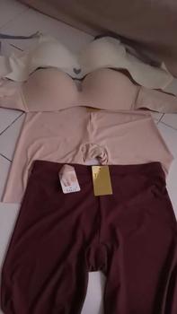Product Review of Tally Bra Bh Seamless 1883 I Tanpa Kawat I Cup C I 1/2 Cup I Busa Tipis I Size 34 – 38 I Kait 2 I Bahan Katun Seamless from N**I 0