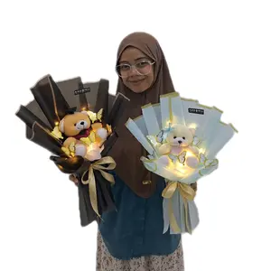 Buket Boneka Kupu-Kupu Led Gift Kado Dolls Hadiah