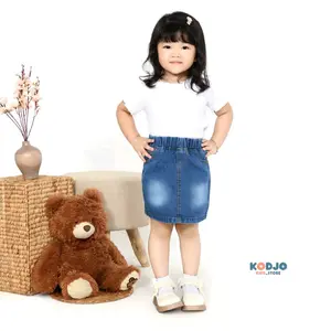 rok jeans anak lembut dan adem