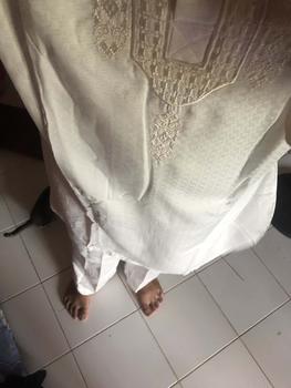 Product Review of baju koko setelan pakistan pria dewasa warna putih bahan poli katun model terbaru Setelan Kurta Pakistan Koko Muslim Lengan Panjang Dewasa Remaja Pria Laki Laki Ukuran M L XL-Putih Bersih Tangan from d**o 1
