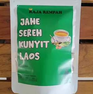 Raja rempah jahe sereh kunyit Laos(bungkus hijau) Air Drink  Instan celup