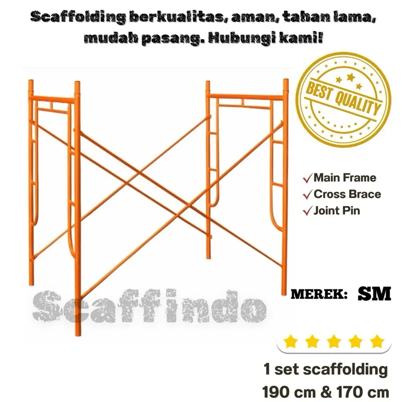 Set Scaffolding tinggi 170cm-190cm - SM