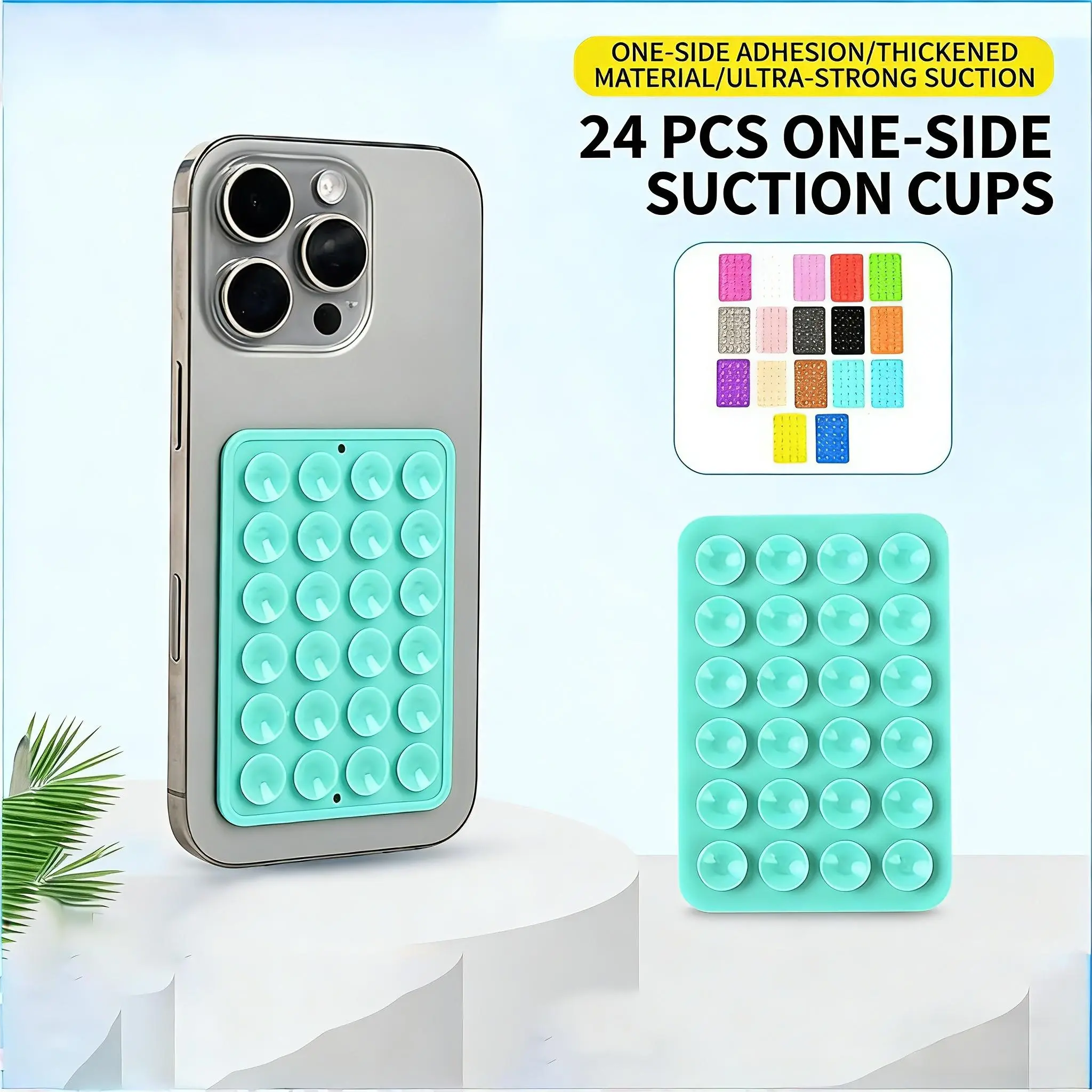 Silicone Single-Sided Suction Cup Phone Holder Perfect for Selfies ...