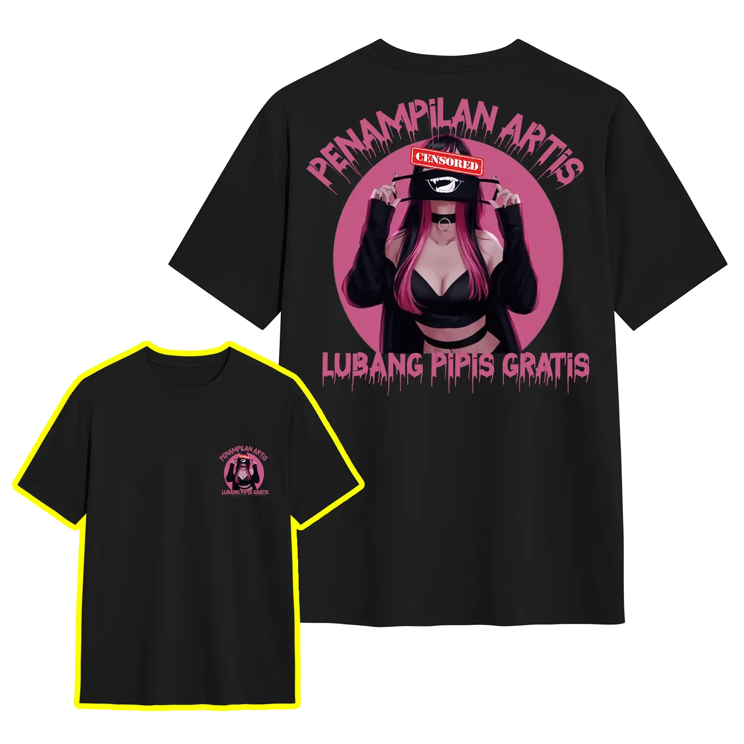 KAOS PENAMPILAN ARTIS LOBANG PIPIS GRATIS RELASI KEHIDUPAN