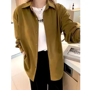 Atasan Wanita Lengan Panjang Premium Bahan Shakila twill Casual Nyaman Lembut