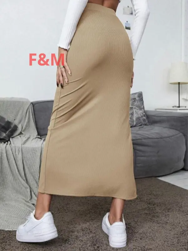 ROK PANJANG KOREA (RK-308) BAHAN SPANDEK WANITA 5
