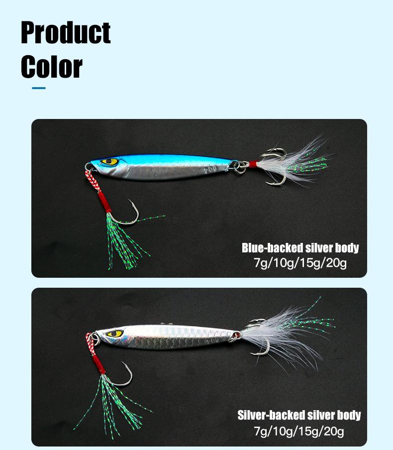 SeaHunter Umpan Pancing Jigging Hook 5PCS micro jig 1 SET Memancing Spinner Umpan 10g Laser Metal Spoon Fishing Lure Ikan Laut SeaHunter Umpan Pancing Jigging Hook 5PCS micro jig 1 SET Memancing Spinner Umpan 10g Laser Metal Spoon Fishing Lure Ikan Laut