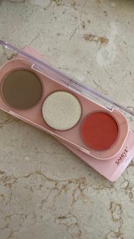 Product Review of Saniye E0358 Multi Fungsi Blush On Glitter Highlighter Palette Contour Eyeshadow Palette from N**s 0