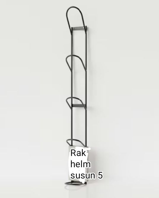 Rak Helm 5 susun harga / 1 pcs  Gantung Dinding - Rak Helm Motor Gantung Dinding - Rak Helm Motor Gantung Dinding