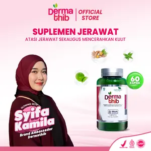 【BPOM】DERMATHIB Acne Treatment isi 60 Suplemen Jerawat dan Bekas Jerawat Wajah Gatal Berjerawat