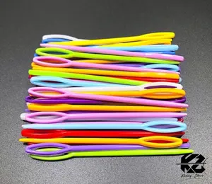 Jarum Jahit Plastik Crochet Hooks Jarum Tapestry