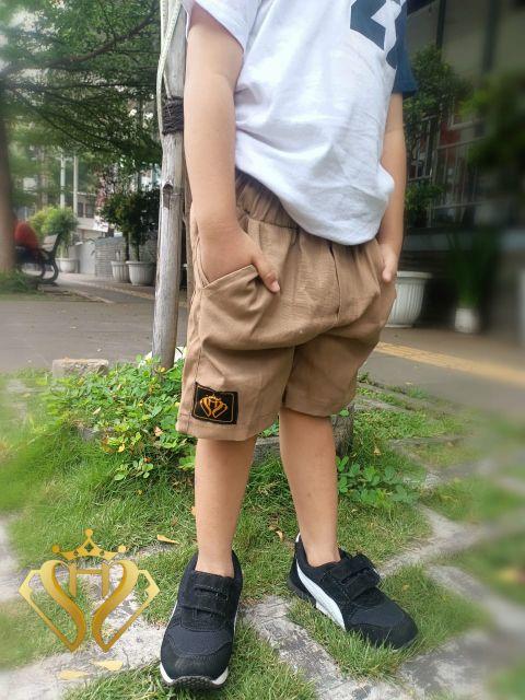 Product Introduction of Celana chinos pendek anak laki-laki 2-6 tahun|bahan meral twill combet Stretch 22