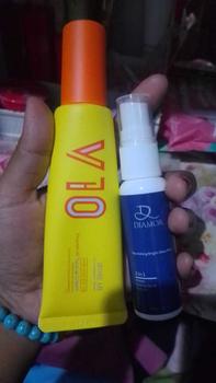 Product Review of MORLAB - PAKET COMBO BRIGHT ( 1 PCS MORLAB V10 VITMANIN TONE UP CREAM + 1 PCS NOURISHING BRIGHT GLOW MIST ) BPOM from I** ** ** 0
