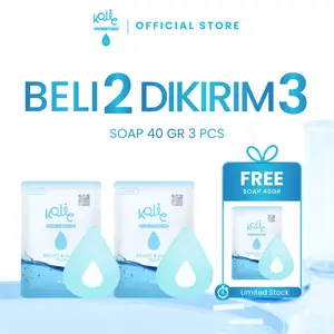 [SPECIAL LIVE] [BELI 2 DIKIRIM 3] - [3 PCS] KOJIC PLANKTON BRIGHT & GLOW SOAP 40 GR | Brightening Soap Niacinamide 5% Mencerahkan & Menghaluskan Kulit