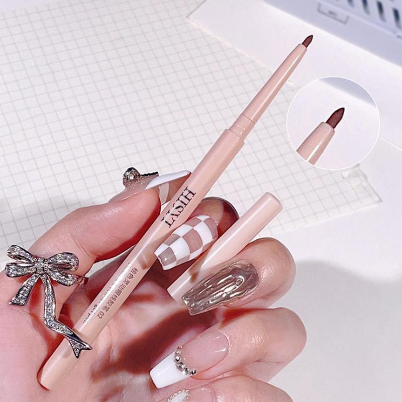 Product Introduction of 5 Colors Matte Eyeliner Gel Pen/ Waterproof Lasting Eyeliner Red Smooth Women Black Eyes K9J4 35