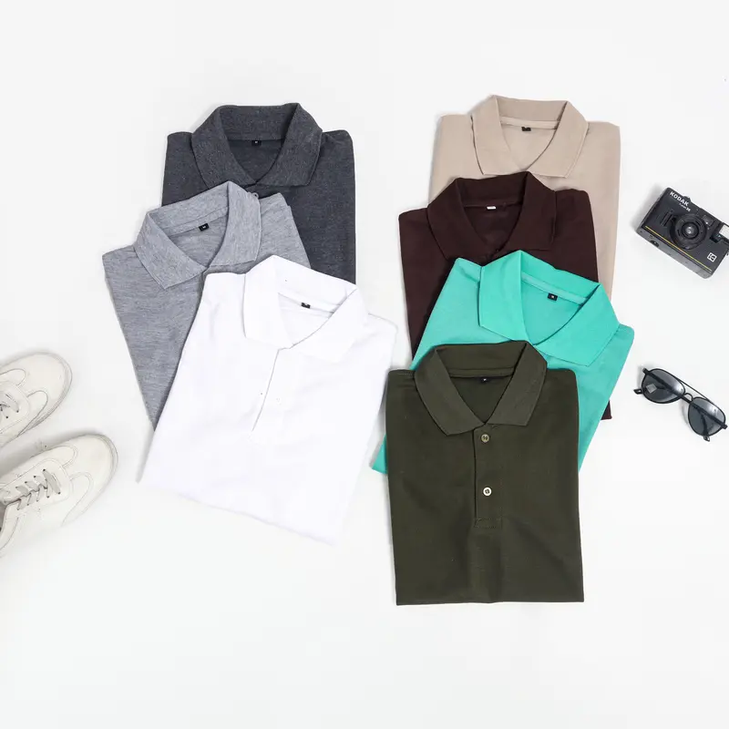 KaosPolos88 Kaos Polo Shirt Polos Pria | Kaos Polos Pria berkerah | baju seragam Dewasa Cowok Distro Lengan Pendek Kaos Kerah Atasan Casual 2