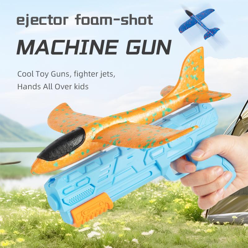 Đồ Chơi Máy Bay Xốp, Màu Macaroon, Khởi Động Một Nút Bấm, Đồ Chơi Bay Ngoài Trời Cho Trẻ Em, Quà Sinh Nhật, Thích Hợp Cho Bé Trai Và Bé Gái