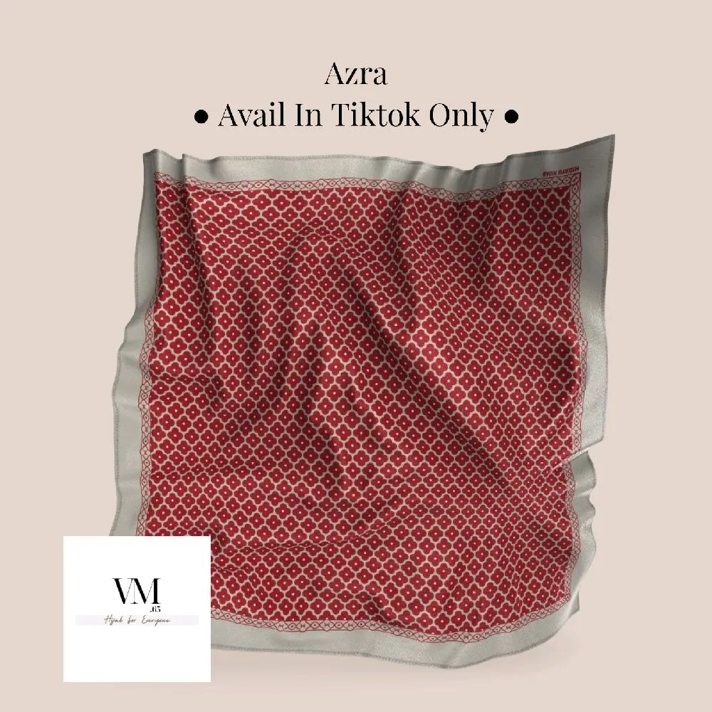 VM Best Selling Laser Cut Printed Bawal Bidang 45 - Non See Through Cotton Material