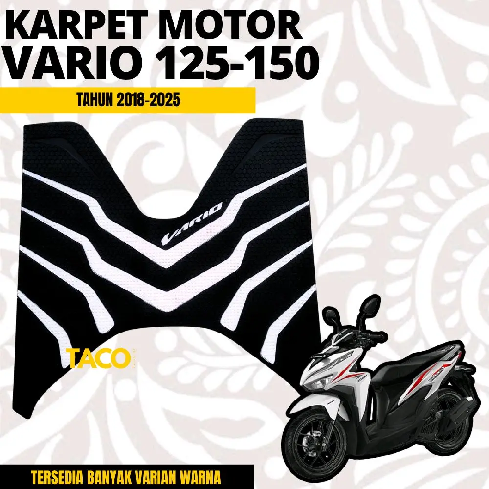 Karpet MOTOR Vario 150/125 CBS-ISS 2018-2025 Bahan Karet Premium mo