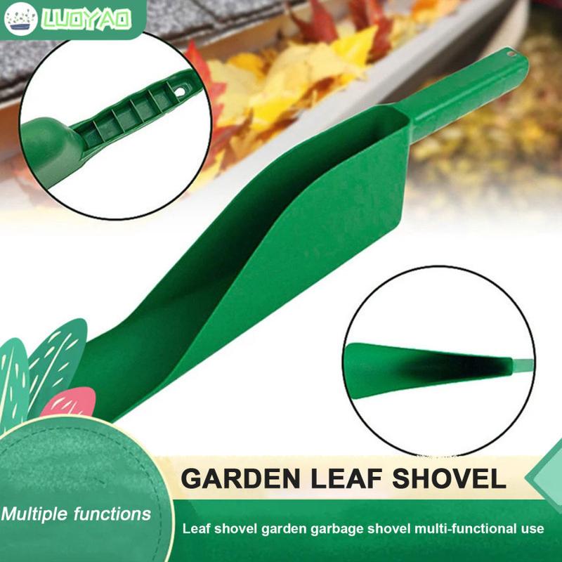 Product Introduction of Gutter Getter Scoop Cleaning Roof Tool Flex Fit Dirt Debris Remove Multi Use Eaves Garden Leaf Gutter Spoon Shovel Supplies 32