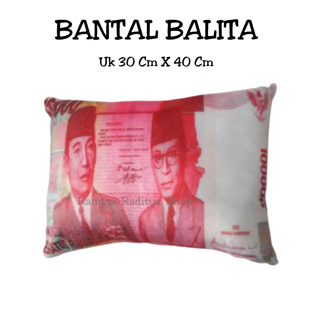 Bantal uang/bantal duit/bisa untuk kado atau souvenier