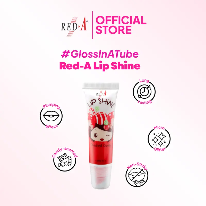 Red-A Lip Shine - Sweet Lips 1