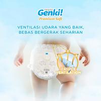 Gambar [Dus Pack] Nepia Genki Jumbo Popok Bayi Pants Popok Celana Bayi Diapers Premium Soft [12- 22 kg] Ukuran XL38 - 3 Pack dari Nepia Genki & Neppi Kota Administrasi Jakarta Utara 5 Tokopedia