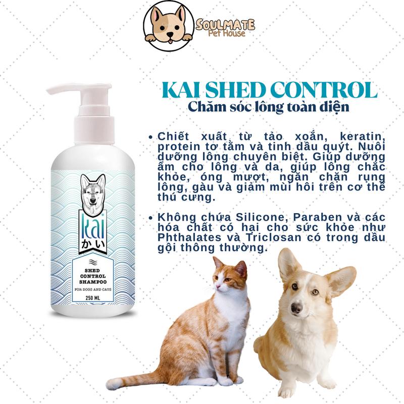 Product Introduction of (SALE+ QUÀ) Sữa tắm yến mạch+xịt dưỡng cao cấp KAI cho chó mèo 250ml- Thái Lan 34