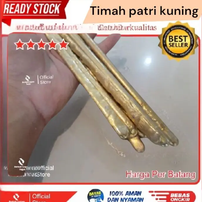 Timah Patri Kuningan Super No 2 Batangan 1  pcs 4