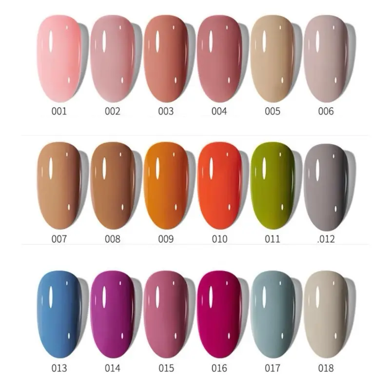 NEW CHARZIEG Kutek Gel Nail Gel Polish CHARZIEG PINK Nail Art UV LED 2