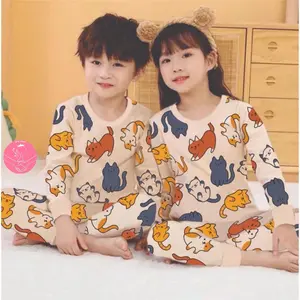 Baju Anak Perempuan / Baju Anak Laki-laki / Baju Tidur Anak Bahan Kaos untuk Usia 1-10th 277