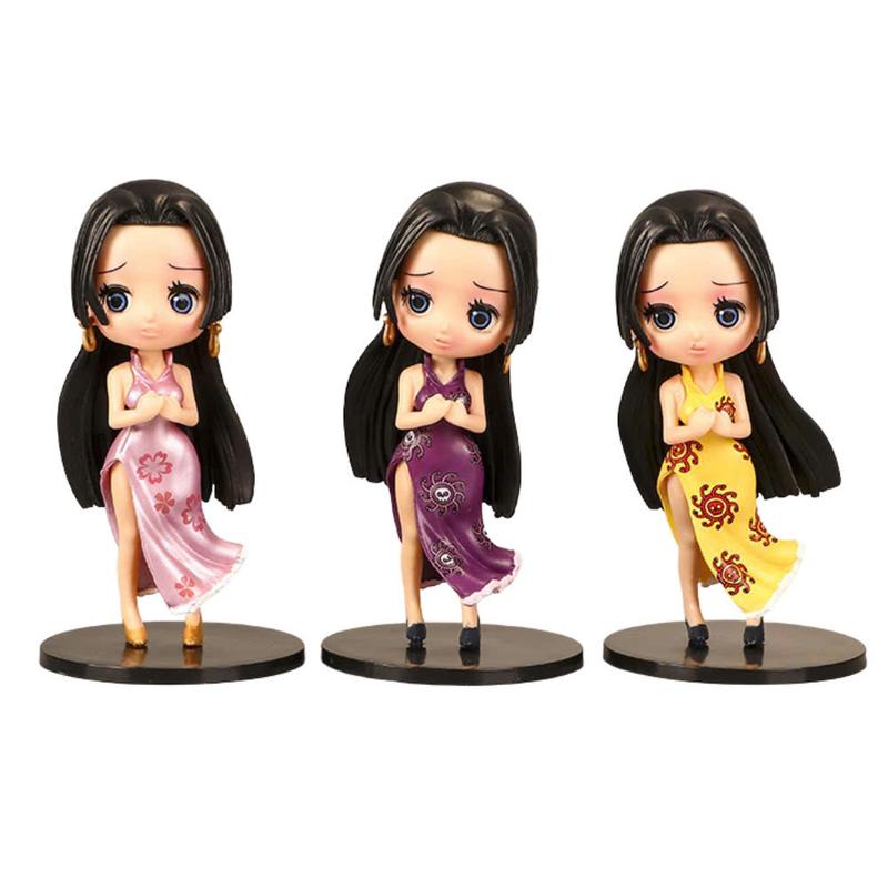 Mô Hình OnePiece Bộ 3 Boa Hancock Cao 13cm Nặng 200g Bọc Túi OPP No Box mdmohinh86 1