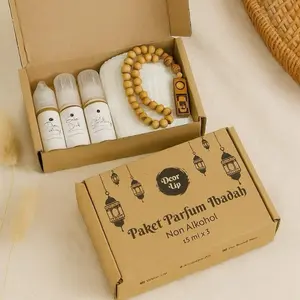 DEAR UP PAKET PARFUM IBADAH ISI 3 PCS PARFUM BIBIT NON ALKOHOL 15 ml