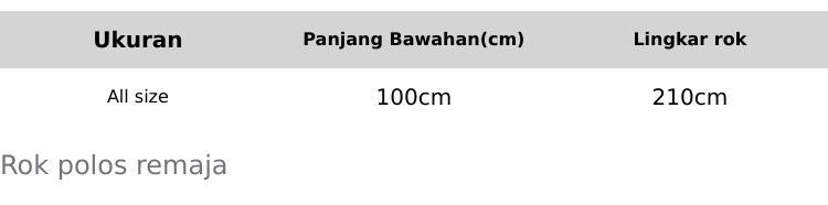 Product Introduction of Rok Polos Panjang Wanita Dewasa  Maxi Hitam -, Casual, , Cewek 0