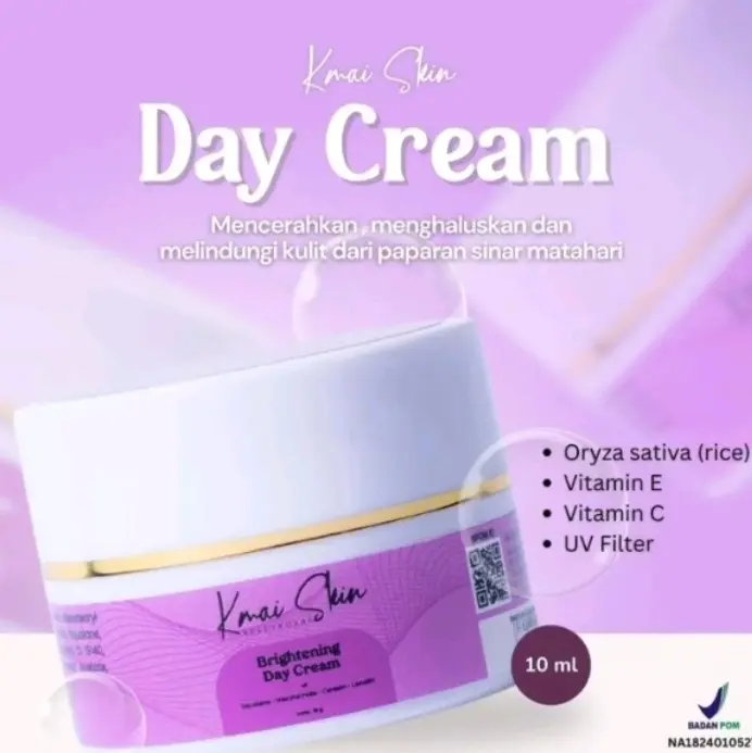 COD 1 PAKET KMAI SKIN CREAM SIANK MLAM MEMBERSIKAN FLEK HITAM MEMBERSIH KAN BEKAS JERAWAT MEMUTIHKAN