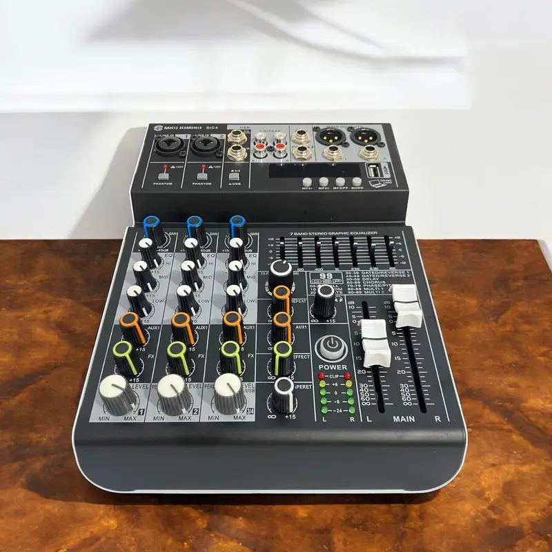 Amplifier Kimiso SIC4 Mixer Audio Berkualitas 2