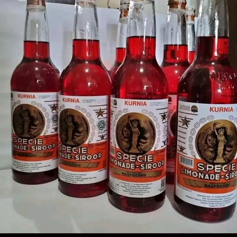 Sirup Kurnia  Rasa Raspberry premium syrup Minuman Manis 5