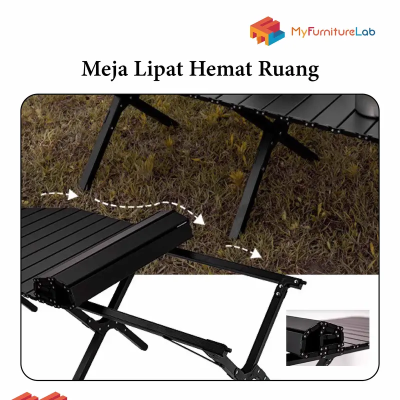 𝐌𝐘𝐅𝐔𝐑𝐍𝐈𝐓𝐔𝐑𝐄𝐋𝐀𝐁 MONIA WAIKOLA Meja Camping / Outdoor 3
