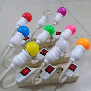 Lampu Tidur LED Warna Fitting Flexible Swit on/of