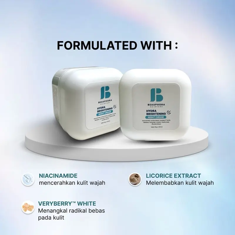 [PAKET BUNDLING] BEAUPHORA - Day Cream 30gr & Night Cream 30gr untuk Kulit Cerah 7 Hari, Anti-Aging, Melembapkan, BPOM NA18240115255 5