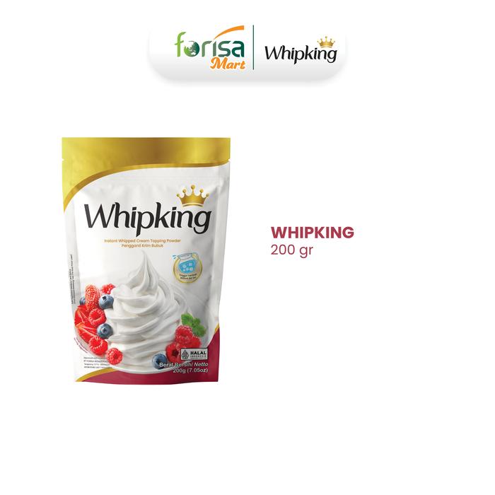 Gambar Whipking Whip Cream Bubuk Plain dari Forisa Mart Official Kota Depok Tokopedia