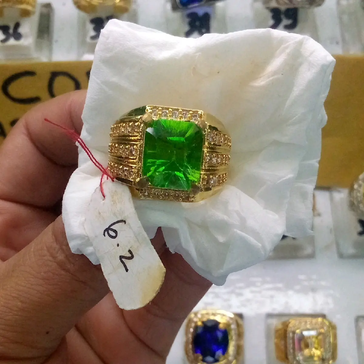 cincin naturql terlaris laki laki