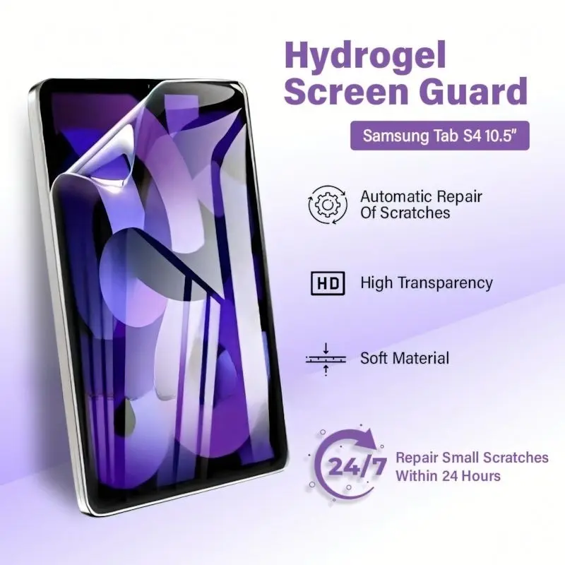 Kompatible (Type Chat Admin) Hydrogel Anti Gores Tablet All Type - berikan type anda pada kolom catatan