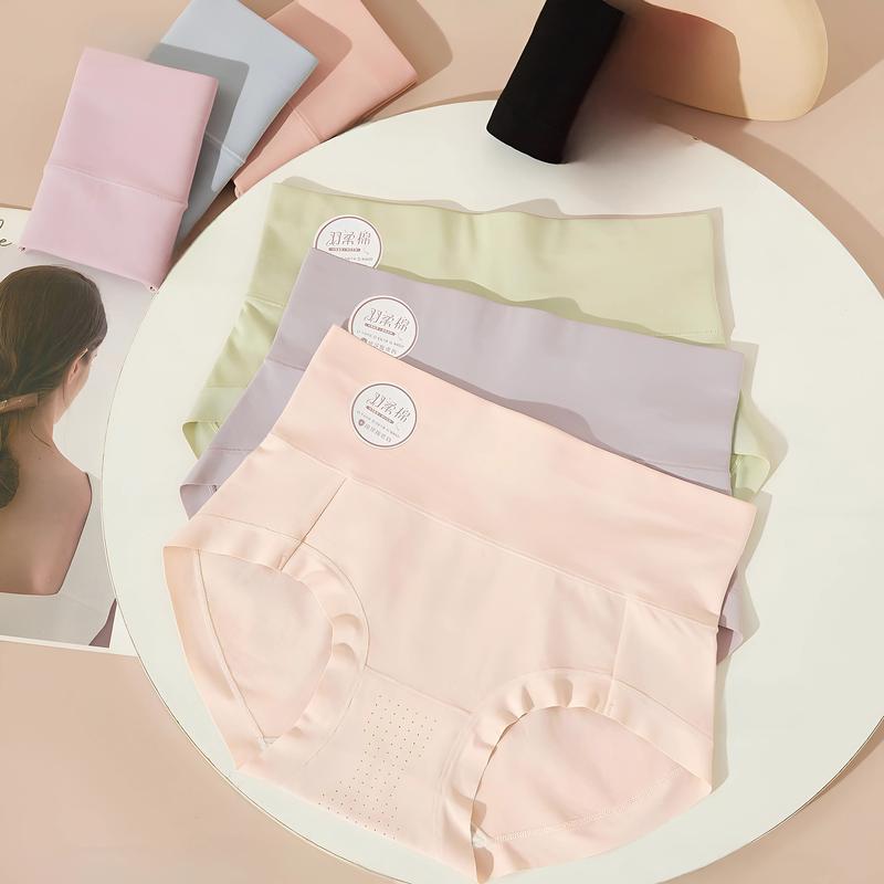  Set 3 Hoặc 5 TẶNG 1 Quần Lót Cạp Cao Gen Bụng Mặc Hàng Ngày Thoải Mái Chất Liệu Mềm Mát Đáy Quần Thông Hơi Quần Có Đủ Size Mã C120 